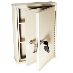 Thin Profile Narcotics Cabinet w/Locking Inner & Outer Door
