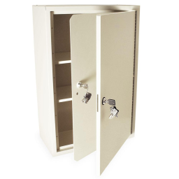 Tall Narcotics Cabinet w/Locking Inner & Outer Door