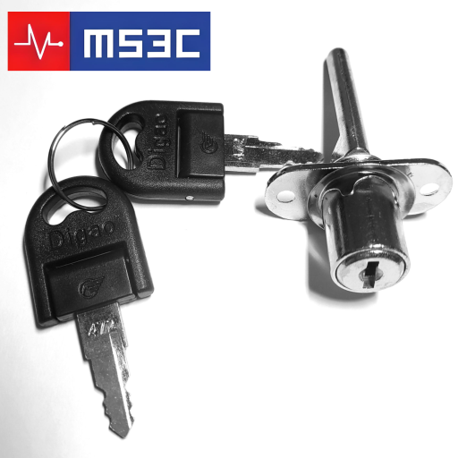 Replacement Lock and Keys Set For MS3C Medication & Crash Carts