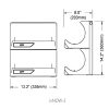 Double Bag Capacity Lightweight Fluid Warmer - Image 2