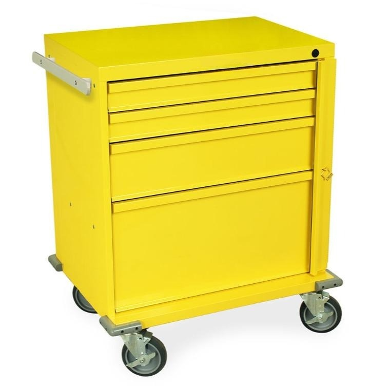 Emergency Crash Cart w/Breakaway Lock & 4 Drawers - Image 2