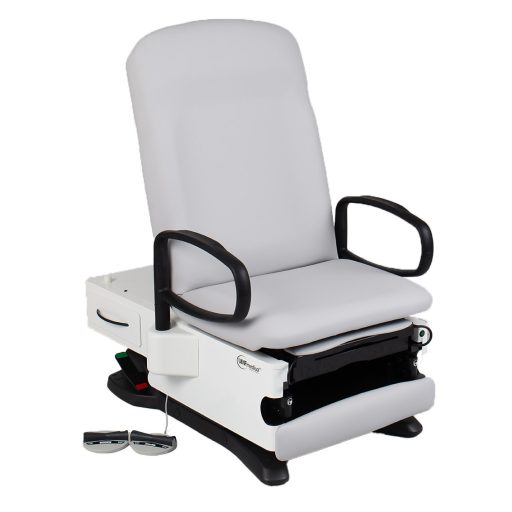 Hi-Lo Power Exam Table, 650lb Capacity, Pelvic Tilt