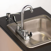 Portable Stainless Steel Single Sink Basin w/Laminate Countertop & Cabinet - Image 3