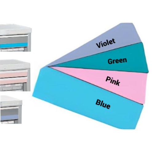 Full Size 40 (3") Bin Medication Cart w/ 6 Drawers & Best Key Lock - Image 3