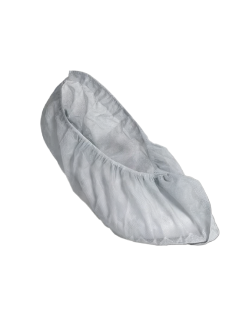 Disposable Polypropylene Shoe Cover with Skid Resistant Bottom White 300/pc case