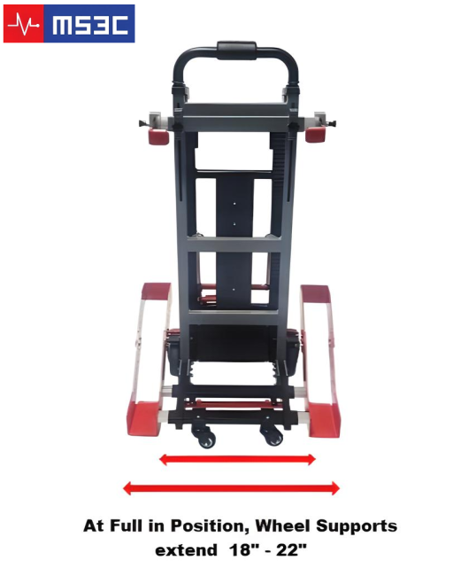 Battery Operated Climbing Trolley for Wheelchairs 400lb Capacity - Image 4