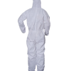 High Filtration Fabric Performance Hooded/Footed Coverall White 25/Case - Image 2