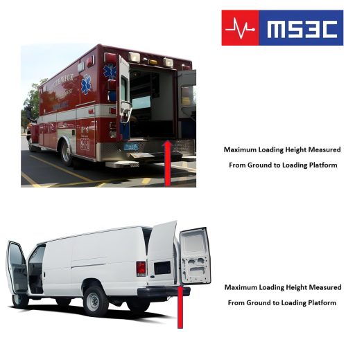 Lightweight X-Frame Ambulance Stretcher 350lb Capacity - Image 5