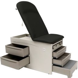 Pneumatic Backrest Exam Table w/ Power Outlet