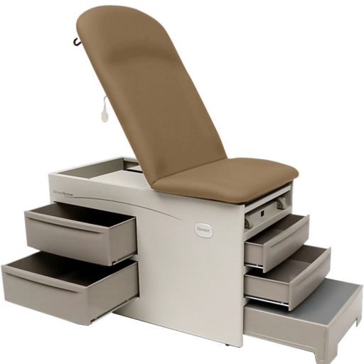 Pneumatic Backrest Exam Table w/ Power Outlet - Image 2