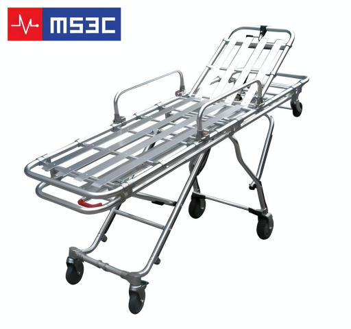 Multi Height Aluminum Alloy EMS Emergency Stretcher 350lb Capacity - Image 4