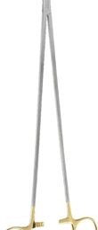 12in Crile Wood Needle Holder w/ TC