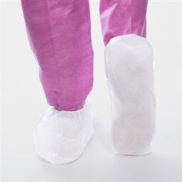Dotted-bottom ultra-non-skid spp shoe covers