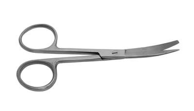 Operating Scissors Cove Rd 4.5in - S/B, Curved operating Scissors