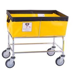 3 Bushel Elevated Laundry Basket Cart
