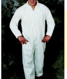 Total liquid-guard coverall elastic cuffs