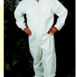 Ultra-safe coverall with attached hood