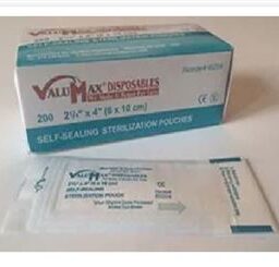 Tinted self-seal sterilization pouches