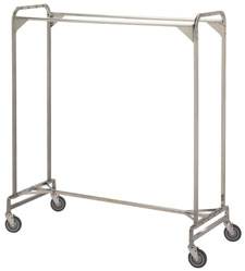 60in Double Pole Garment Rack