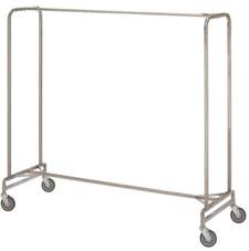 72in Single Pole Garment Rack