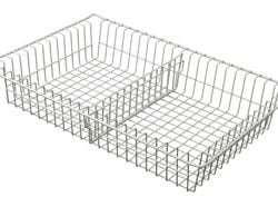 3in Wired Basket with 1 short divider