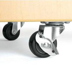 Locking Casters View