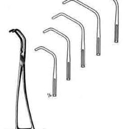 Debakey Tangential Occlusion Clamps, 10-1/2 in
