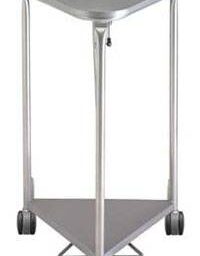 Deluxe Triangular Hamper w/ Lid Damping