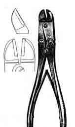 9in Straight Cut Double Action Wire Cutter