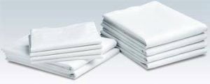 White Contour Bed Sheet 36in x 80in