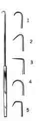 Emmett Uterine Tenaculum Hook, Style #3, 9in