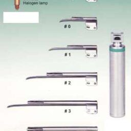 Fiber-Optic Miller Pediatric Laryngoscope Set