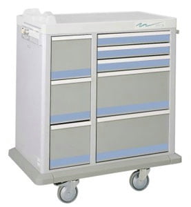 Full Sized Medication Punch Card Cart, 450 Cards Capacity