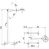 ISIS Minor Surgery Light, Dimensions in Cm