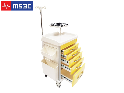 Lite Mobile Crash Cart w/Emergency Accessory Package - Image 4