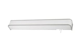 LED Contemporary Overbed Light w/ Decorative Accent Trim