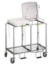 Leakproof Double Hamper w/ Foot Pedal