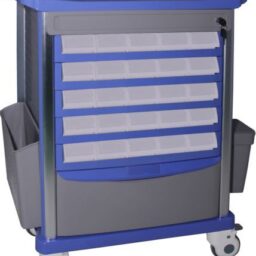 Lite ABS Medication Cart w/ Accessories