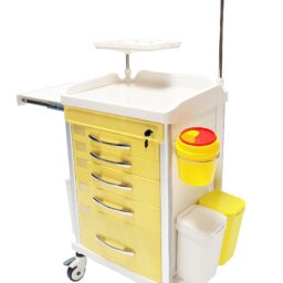 Lite Mobile Isolation Crash Cart with Emergency Accessory Package