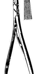 Mathieu Needle Holder, 7-1/2 in, Spring Handles