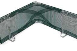 Easy-Fold Open Aluminum Mesh Pole Stretcher