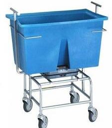 Mobile Laundry Scale with Poly Tub