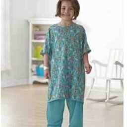 Pediatric Gowns, Animal Friends Print, I.V. Sleeves, Med