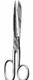 Plaster Shears, Scalloped Blade, 9-1/4 in
