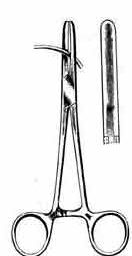 Presbytarian Occluding Forceps, Smooth Jaws, 7-1/4 in