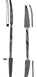 Putti Bone Rasp Round Blades 9in