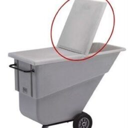 Hinged Lid for Poly Tilt Linen Carts