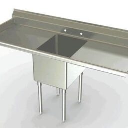 Sink w/ Two Drainboards (Economy Model)
