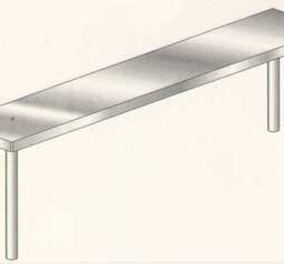 Stainless Steel Single Overshelf