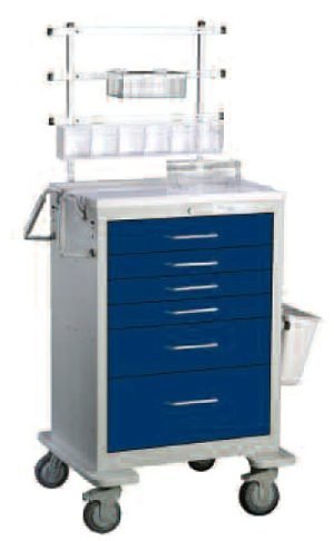 Standard Anesthesia Package for Aluminum Cart